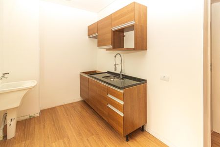 Studio à venda com 30m², 1 quarto e sem vaga Studio à venda com 30m², 1 quarto e sem vagaCozinha e Área de Serviço
