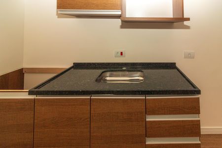 Studio à venda com 25m², 1 quarto e sem vaga Studio à venda com 25m², 1 quarto e sem vagaCozinha e Área de Serviço