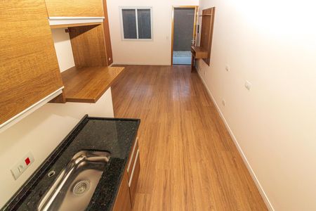 Studio à venda com 25m², 1 quarto e sem vaga Studio à venda com 25m², 1 quarto e sem vagaCozinha e Área de Serviço