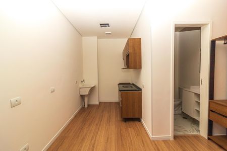 Studio à venda com 25m², 1 quarto e sem vaga Studio à venda com 25m², 1 quarto e sem vagaCozinha e Área de Serviço