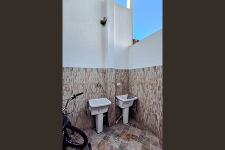 Área de Serviço de kitnet/studio para alugar com 1 quarto, 25m² em Liberdade, São Paulo