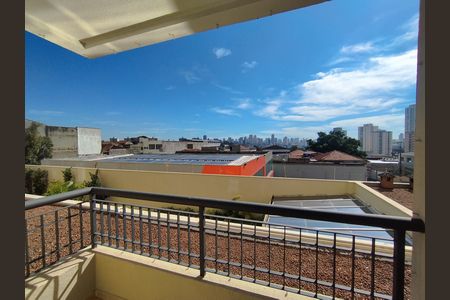 Varanda da Sala de apartamento para alugar com 1 quarto, 46m² em Vila das Merces, São Paulo