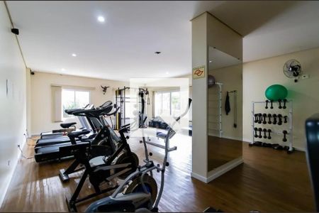 Área comum - Academia de apartamento para alugar com 1 quarto, 46m² em Vila das Merces, São Paulo
