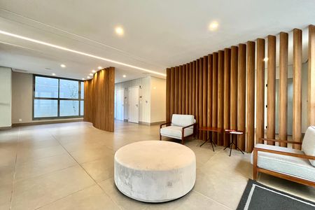 Apartamento à venda com 35m², 1 quarto e sem vaga Apartamento à venda com 35m², 1 quarto e sem vagaHall social