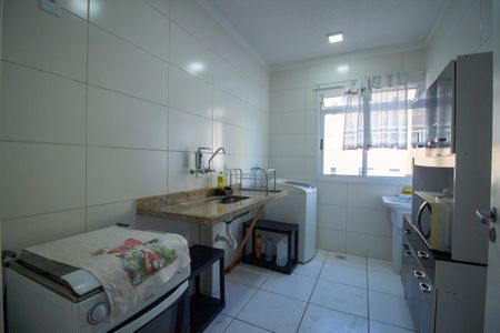 Cozinha  de apartamento para alugar com 1 quarto, 49m² em Vila Fiori, Sorocaba
