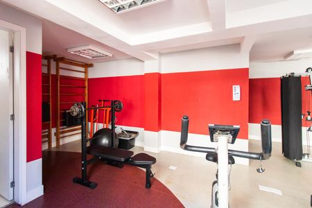 Área comum - Academia de apartamento para alugar com 2 quartos, 52m² em Cristal, Porto Alegre