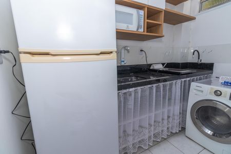 Apartamento para alugar com 45m², 1 quarto e sem vaga Apartamento para alugar com 45m², 1 quarto e sem vagaCozinha e Área de Serviço