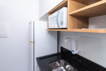 Cozinha e Área de Serviço de apartamento para alugar com 1 quarto, 45m² em Bom Retiro, São Paulo