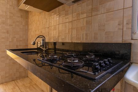 Detalhe da cozinha de apartamento para alugar com 2 quartos, 40m² em Bairro Jardim Nossa Senhora das Graças, Cotia