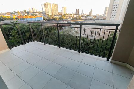 Varanda da Sala de apartamento à venda com 3 quartos, 66m² em Vila Andrade, São Paulo