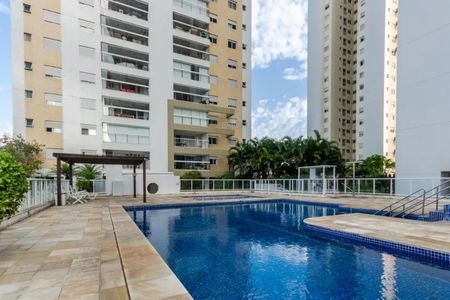 Área comum - Piscina de apartamento para alugar com 2 quartos, 111m² em Ponta da Praia, Santos