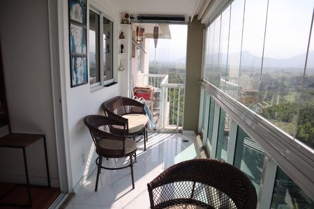 VARANDA de apartamento à venda com 3 quartos, 110m² em Recreio dos Bandeirantes, Rio de Janeiro