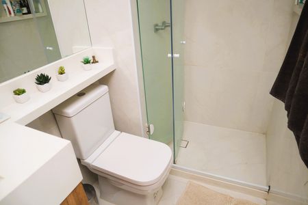 Apartamento para alugar com 110m², 3 quartos e 1 vagaBANHEIRO 1