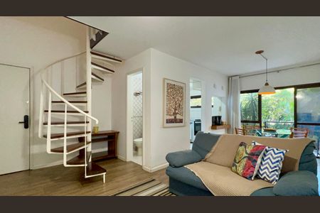 Sala de TV de apartamento para alugar com 2 quartos, 74m² em Jardim Paulista, São Paulo