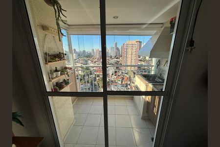 Varanda da sala de apartamento à venda com 3 quartos, 69m² em Vila Gumercindo, São Paulo