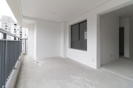 Varanda da Sala de apartamento à venda com 3 quartos, 95m² em Vila Dom Pedro I, São Paulo