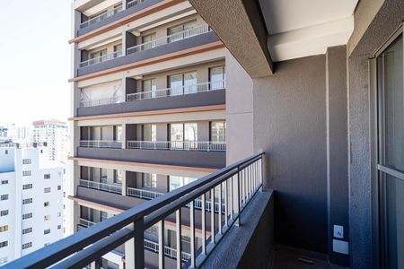 Sacada de kitnet/studio para alugar com 1 quarto, 24m² em Bela Vista, São Paulo