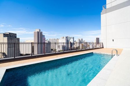 Área comum - Piscina de kitnet/studio para alugar com 1 quarto, 24m² em Bela Vista, São Paulo
