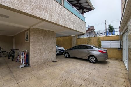 Garagem de casa de condomínio para alugar com 2 quartos, 74m² em Maracanã, Praia Grande