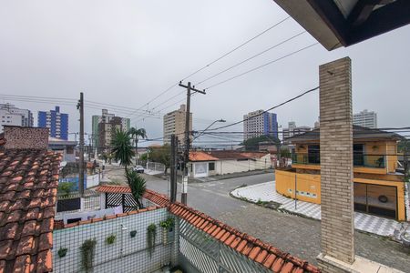 Vista da Sacada de casa de condomínio para alugar com 2 quartos, 74m² em Maracanã, Praia Grande