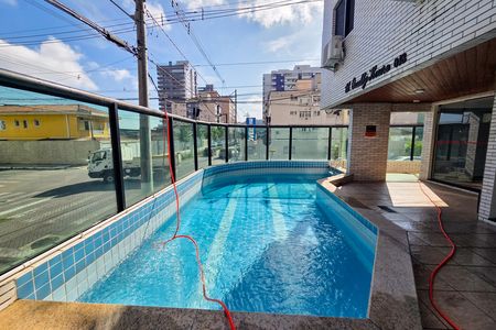 Área comum - Piscina de apartamento para alugar com 2 quartos, 90m² em Boqueirão, Praia Grande