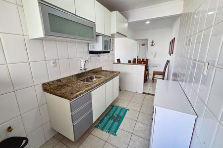 Cozinha de apartamento para alugar com 2 quartos, 90m² em Boqueirão, Praia Grande