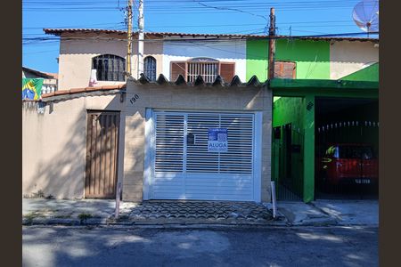 Casa para alugar com 90m², 2 quartos e 1 vagaFachada / Placa 