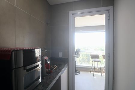 Área de Serviço de apartamento para alugar com 1 quarto, 56m² em Balneario Cidade Atlantica, Guarujá