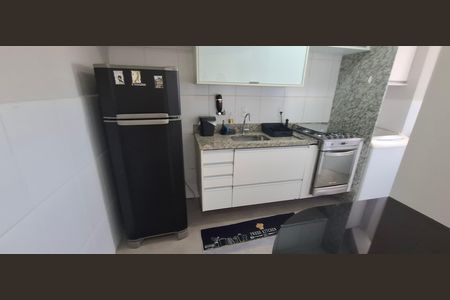 Cozinha e Área de Serviço de apartamento para alugar com 1 quarto, 42m² em Vila Seixas, Ribeirão Preto