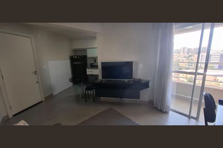 Sala de apartamento para alugar com 1 quarto, 42m² em Vila Seixas, Ribeirão Preto
