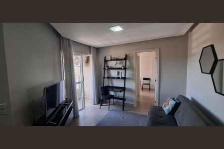 Sala de apartamento para alugar com 1 quarto, 42m² em Vila Seixas, Ribeirão Preto