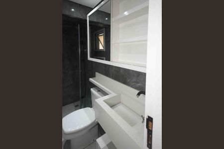 Banheiro de apartamento para alugar com 2 quartos, 47m² em Jardim Dona Sinha, São Paulo