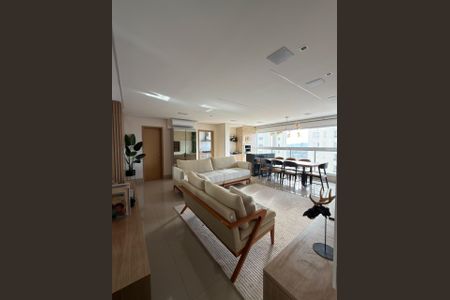 Sala de apartamento à venda com 3 quartos, 121m² em Jardim América, Goiânia