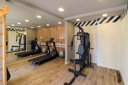 Apartamento para alugar com 27m², 1 quarto e sem vaga Apartamento para alugar com 27m², 1 quarto e sem vagaAcademia