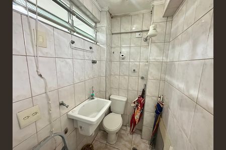 Cozinha e Área de Serviço de apartamento para alugar com 2 quartos, 80m² em Itararé, São Vicente