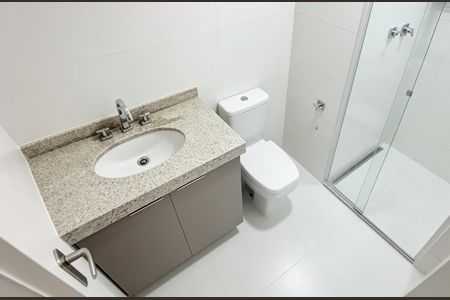 Studio para alugar com 38m², 1 quarto e 1 vaga Studio para alugar com 38m², 1 quarto e 1 vagaBanheiro
