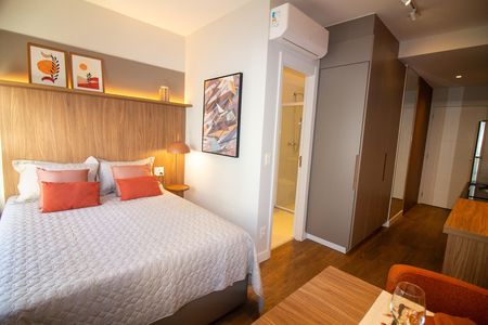 Studio para alugar com 25m², 1 quarto e sem vaga Studio para alugar com 25m², 1 quarto e sem vagaSala / Quarto - Studio