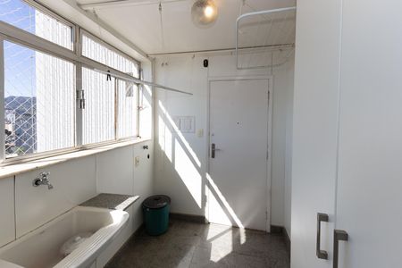 Área de Serviço de apartamento à venda com 3 quartos, 100m² em Santo Antônio, Belo Horizonte