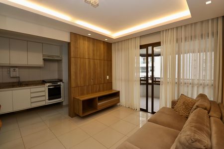 Sala de apartamento para alugar com 1 quarto, 54m² em Alphaville I, Salvador