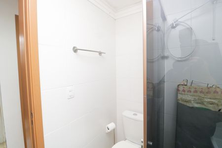 Banheiro Social de apartamento à venda com 2 quartos, 49m² em Utinga, Santo André