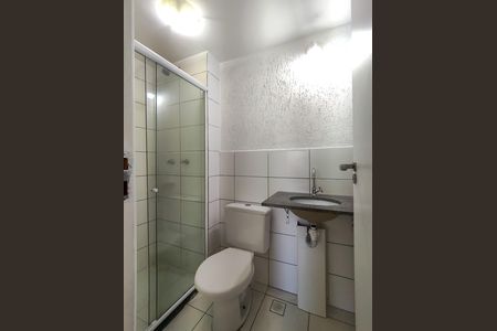 Banheiro Corredor de apartamento à venda com 2 quartos, 50m² em Rio Comprido, Rio de Janeiro