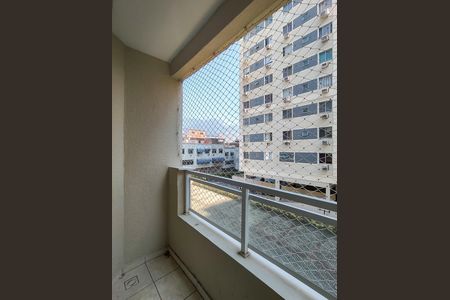 Varanda da Sala de apartamento à venda com 2 quartos, 50m² em Rio Comprido, Rio de Janeiro