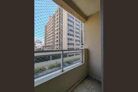 Varanda da Sala de apartamento à venda com 2 quartos, 50m² em Rio Comprido, Rio de Janeiro