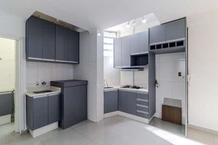 Cozinha de apartamento para alugar com 1 quarto, 60m² em Centro Histórico de São Paulo, São Paulo