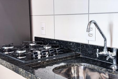 Cozinha de apartamento para alugar com 1 quarto, 35m² em Mooca, São Paulo