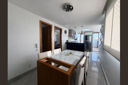 Sala de apartamento à venda com 3 quartos, 234m² em Dona Clara, Belo Horizonte