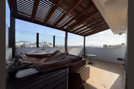 Área externa de apartamento à venda com 3 quartos, 234m² em Dona Clara, Belo Horizonte