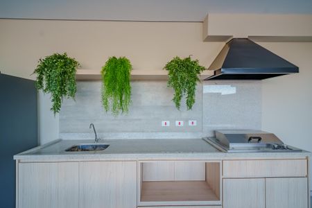 Apartamento para alugar com 35m², 1 quarto e sem vaga Apartamento para alugar com 35m², 1 quarto e sem vagaÁrea comum - Churrasqueira