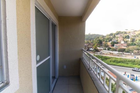 Varanda da Sala de apartamento para alugar com 2 quartos, 47m² em Rio do Ouro, São Gonçalo