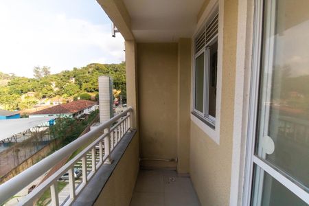 Varanda da Sala de apartamento para alugar com 2 quartos, 47m² em Rio do Ouro, São Gonçalo